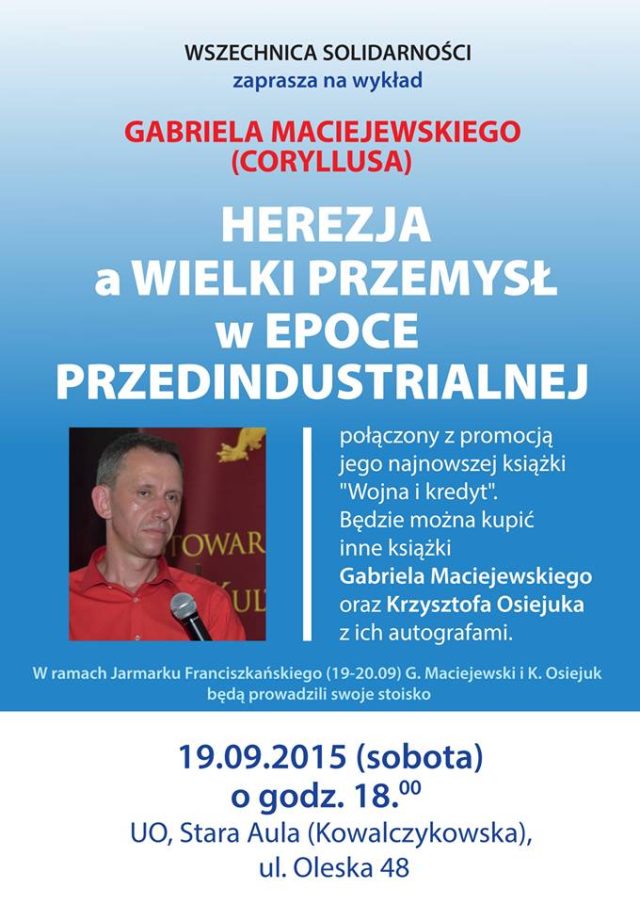 Gabriel Maciejewski w Opolu 19-09-2015