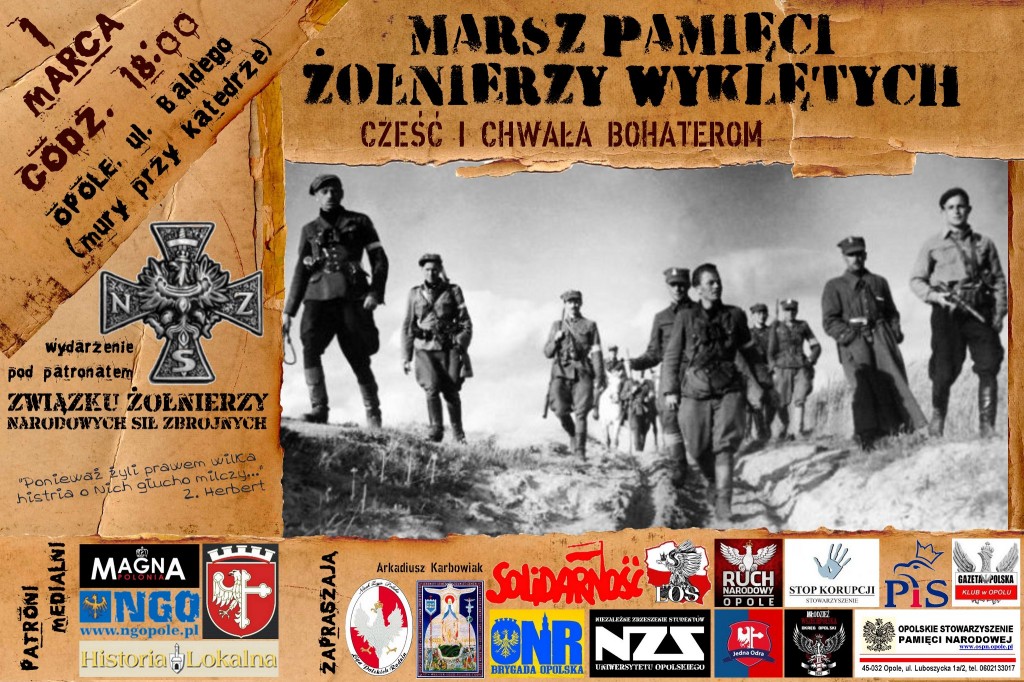 Marsz Żołnierzy Wyklętych 01-03-2013