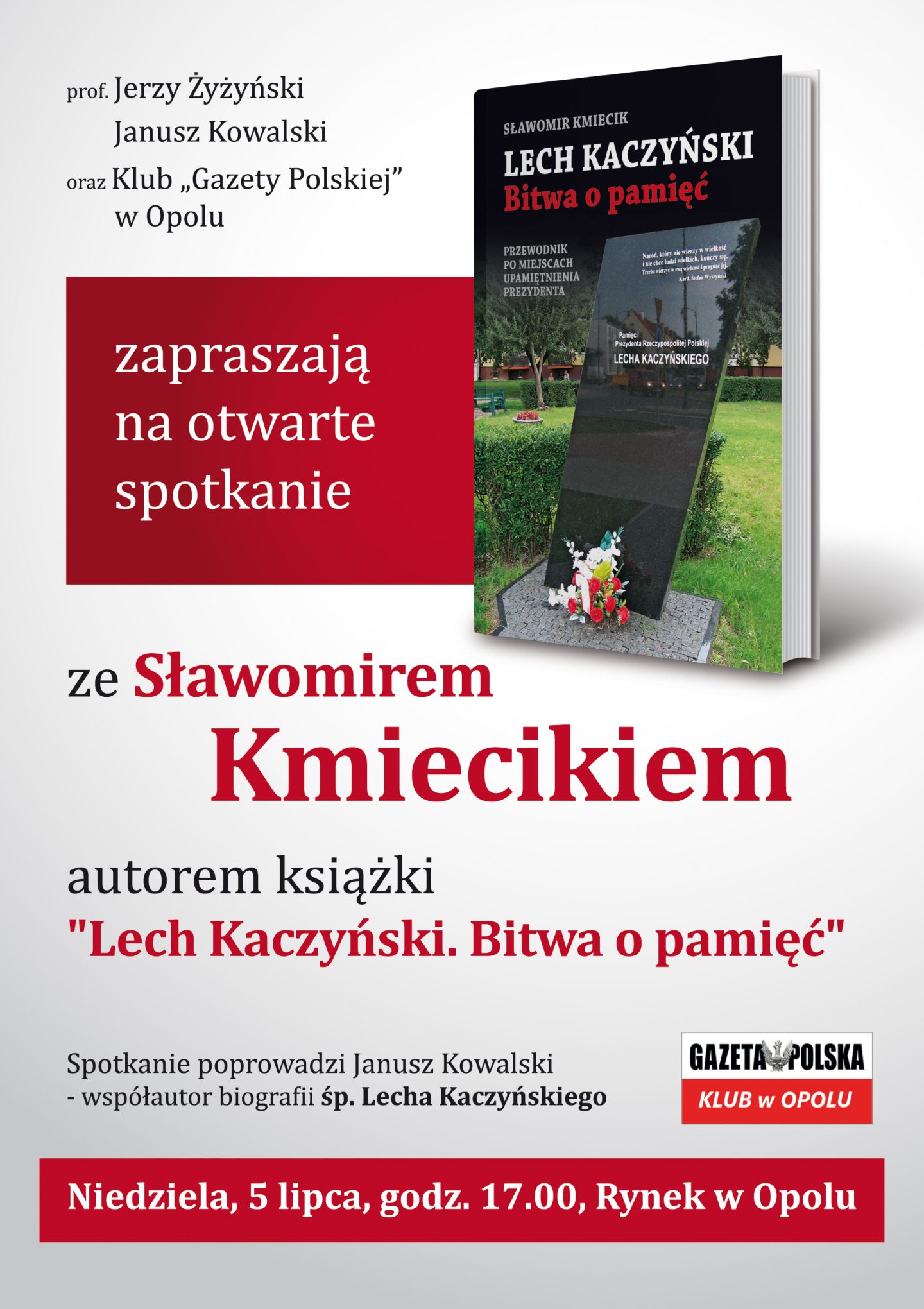 Sławomir Kmiecik w Opolu 5-07-2015