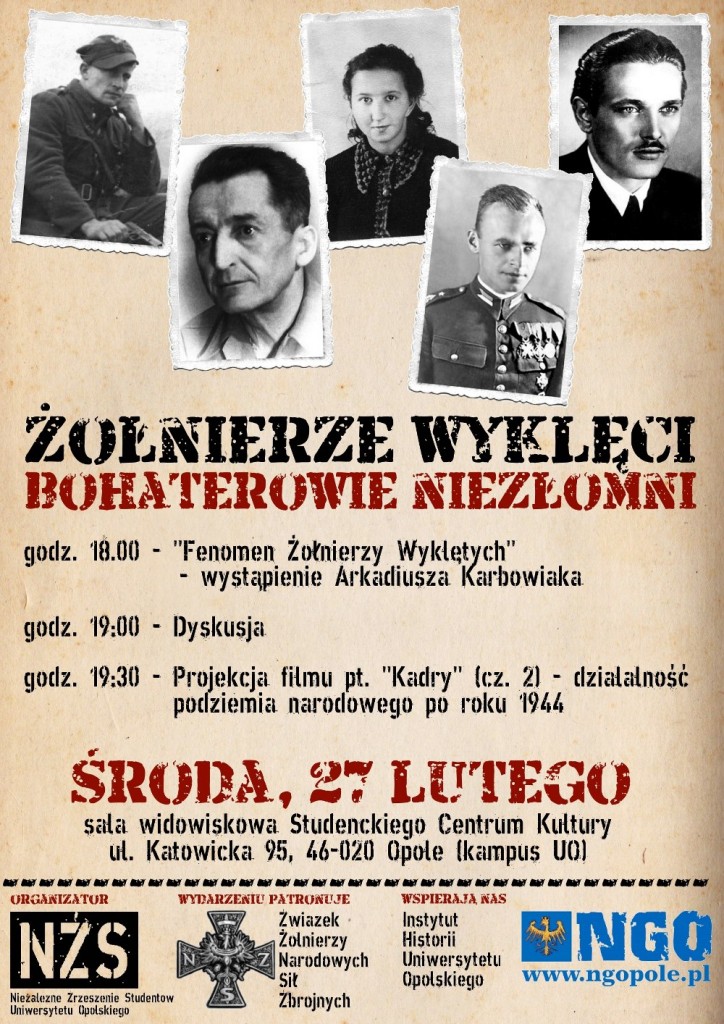 Żolnierze Wyklęci 27-02-2013